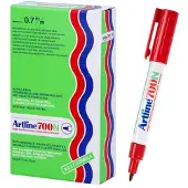 Artline VILTSTIFT ARTLINE 700 ROND 0.7 MM ROOD 12 stuks