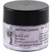 Jacquard Pearl Ex Pigment grijs lavendel 3 gram creatief poeder.