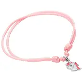 The Jewelry Collection Zilver Gerhodineerde Armband eenhoorn 1800796