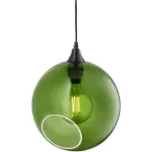 Design By Us Hanglampe , Ballroom XL, dimbare, Groen, Woonkamer, Glas, Designer