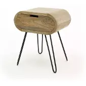 AnLi Style Nachtkastje barrel 1L (Naturel, 50x60cm)