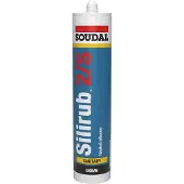 Soudal Silirub 2S licht ivoor 300ml