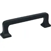 ODShop Meubelgreep IJzer zwart 128 mm