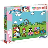 Clementoni Hello Kitty - Maxi puzzel (104) - Legpuzzel|Legpuzzel - grote stukken