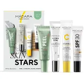 Mádara Gezichtsverzorging VerzorgingLightCadeauset Peel Creamy Clay AHA Peel Mask 17 ml + Hydra Firm Hyaluron Concentrate Jelly 15 ml + Vitamin C Illuminating Recovery Cream 15 ml + SPF30 Sunscreen 10