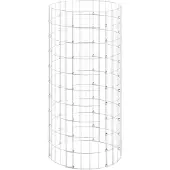 vidaXL Gabion paal rond Ø50x100 cm gegalvaniseerd staal