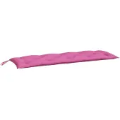vidaXL Tuinbankkussen 150x50x7 cm oxford stof roze