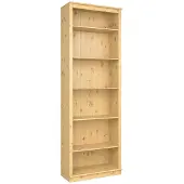 Hioshop Buple wandkast , boekenkast 5 planken gebeitst gewaxt.