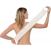 Atlantis Wasband en Washand - 80 cm met badstof en schuim - Wit