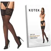 Kotek - S002 Kousen - L/XL - Zwart