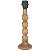 Mars & More lampvoet bollen mango hout 30cm