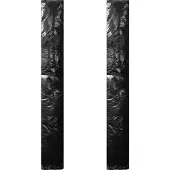 vidaXL Parasolhoezen 2 st met rits 200 cm PE