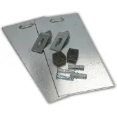 De beer verdekte spiegel bevestiging set tot 0 8m2 max.6kg 320185001