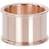 Ixxxi Ringen Base ring 14 mm Roségoudkleurig