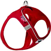 Curli Magneetvest Hondentuig Air-Mesh Rood S (S, Hond, Algemeen), Kraag + Leiband