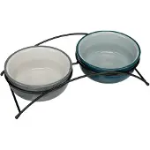 Trixie Set Van 2 Voerbakken 20 Cm