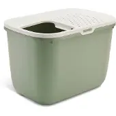 Savic kattenbak hop in botanical groen - 58,5x39x39,5 cm