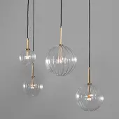 Schwung Dries Hanglamp Ø20 cm | Black Gunmetal