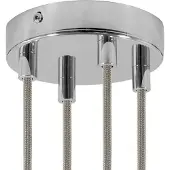 Creative Cables Krm574fcrterm Metalen Cilindrische Lamp Plafondrozet Kit