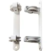 Big Buy Cooking Wasrek Tarrés Basic 2, wit, met riemschijven, voor wandmontage, 25 x 5 x 5 cm
