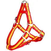 Trixie Petral Premium Spain Harness Geel,Rood M-L