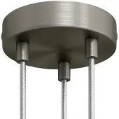 Creative Cables Krm573ftisterm Metalen Cilindrische Lamp Plafondrozet Kit