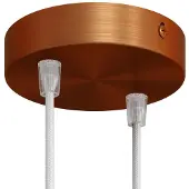 Creative Cables Krm572fras Metalen Cilindrische Lamp Plafondrozet Kit