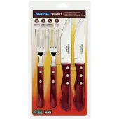 Tramontina Bestekset Jumbo Rood (4-Delig)