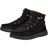 HEY DUDE Boots Heren Bradley Zwart Leer | Maat 44
