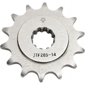 JT Sprockets 520 Jtf285.14 Steel Front Sprocket Zilver 14t