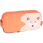 Milan Schoolpennenzak Milan Animals Oranje 20 x 11 x 6,5 cm