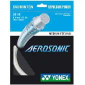 Yonex Badmintonsnaar Yonex Aerosonic White (0.61mm/m)