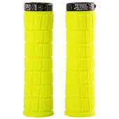 Sb3 Lock on Flowy AM grips Fluorescerend geel / Zwart || Maat: 32