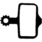 Ashima Elixir/xx/axs Avid/sram Sintered Disc Brake Pads Transparant