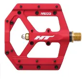 HT Components HT ME03T Rode Vlakke Pedalen