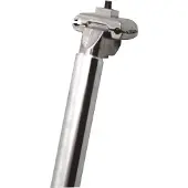 Promax 10 Mm Offset Seatpost Zilver 300 mm / 25.4 mm