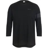 Rapha Trail 3/4 mouw Jersey Zwart || Maat: L