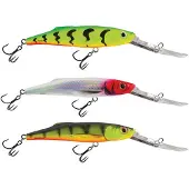 Salmo Freediver Super Deep Runner Green Tiger 12 cm 24 g Wobbler