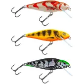Salmo Perch Floating Yellow Red Tiger 12 cm 36 g Wobbler