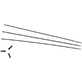 Zipp Cx-ray Straight Pull External Spaken 3 Eenheden