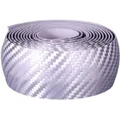 Velox stuurtape carbon geperforeerd zilver (2st)