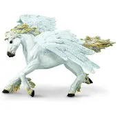 Safari figure Pegasus junior 12,3 x 14,1 cm blanc/doré