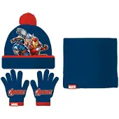 Marvel Avengers Muts, Handschoenen en Nekwarmer The Avengers Infinity Rood