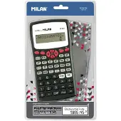 Milan 159110RBL Blister Calculatrice Scientifique 240 fonctions Rouge
