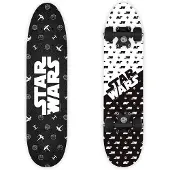 Star Wars Skateboard 61 X 15 X 10 Cm Hout Zwart/wit