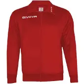 Givova Mono 500 Full Zip Sweatshirt Rood 8-10 Years Jongens,Meisjes