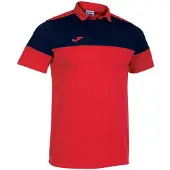 Joma Crew V Korte Mouw Poloshirt