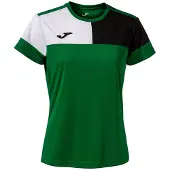 Joma Crew V T-shirt Met Korte Mouwen Groen M Vrouw