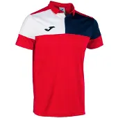 Joma Crew V Korte Mouw Poloshirt