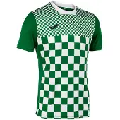 Joma Flag Iii T-shirt Met Korte Mouwen Groen,Wit S Man